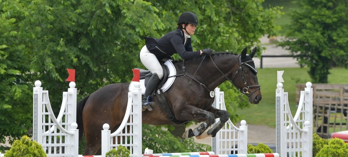 Roberta Christie and her Horse