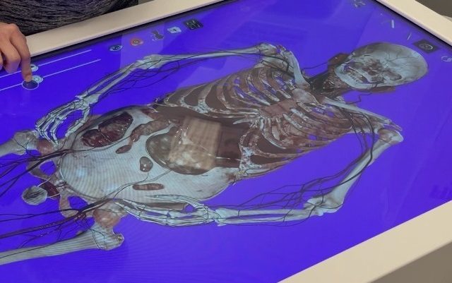 SCC Science Department Introduces State of the Art 3D Anatomy Table to Enhance the Student Learning Experience